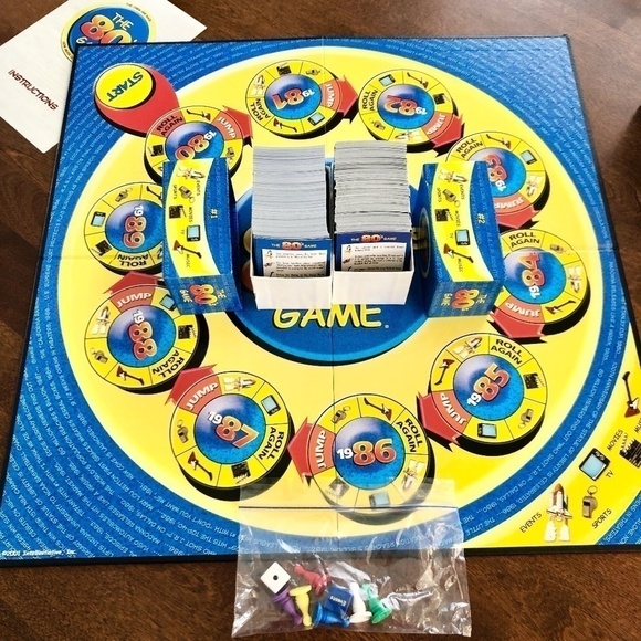 The 80s Game,‎ 80s Trivia Board Game, Vintage, 2001, Nice Condition - Picture 6 of 13